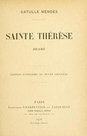 Tapa de Sainte Thérèse