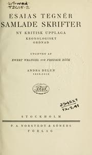 Tapa de Samlade skrifter
