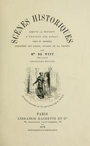 Tapa de Scènes historiques