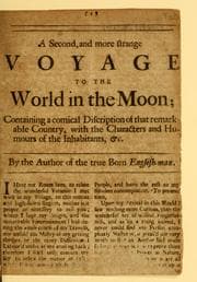 Tapa de A second, and more strange voyage to the world in the moon