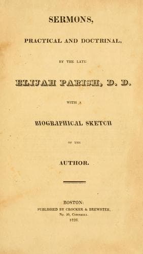Tapa de Sermons practical and doctrinal
