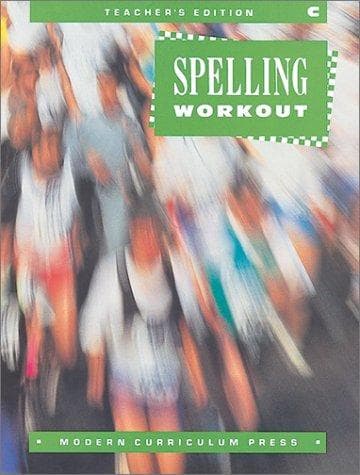 Tapa de Spelling Workout