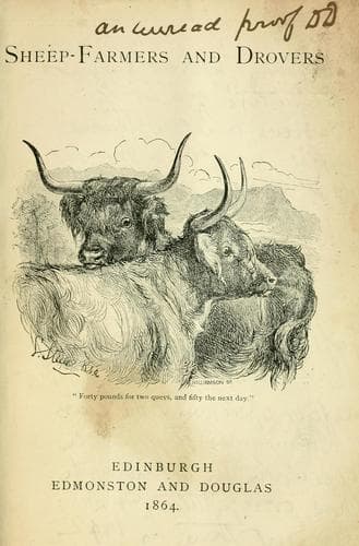 Tapa de Sheep-farmers and drovers.