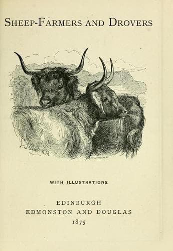 Tapa de Sheep-farmers and drovers.
