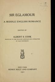 Tapa de Sir Eglamour