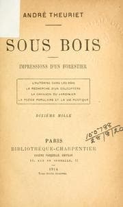 Tapa de Sous bois