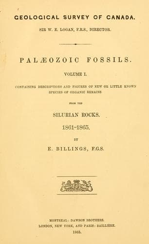Tapa de Palæozoic fossils