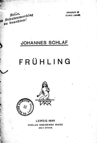 Tapa de Frühling