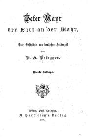 Tapa de Peter Mayr, der Wirt an der Mahr