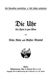 Tapa de Die Uhr