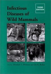 Tapa de Infectious diseases of wild mammals