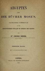 Tapa de Aegypten und die Bücher Mose's