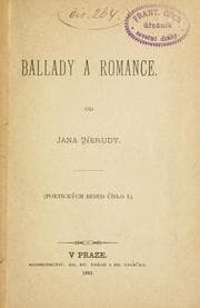 Tapa de Ballady a romance