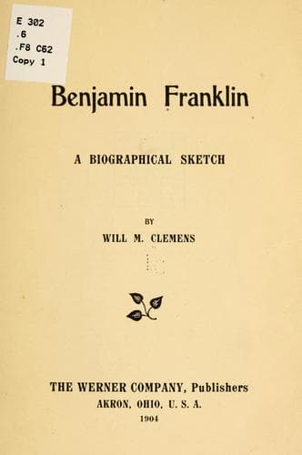Tapa de Benjamin Franklin