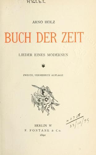 Tapa de Buch der Zeit