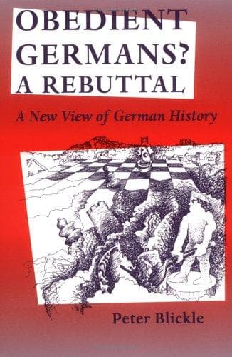 Tapa de Obedient Germans? a Rebuttal