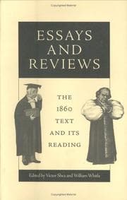 Tapa de Essays and Reviews