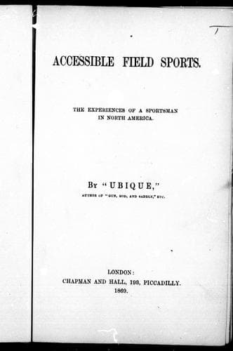 Tapa de Accessible field sports