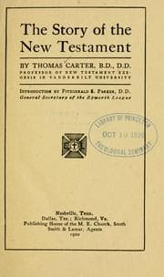 Tapa de The story of the New Testament