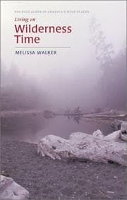 Tapa de Living on Wilderness Time