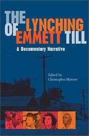 Tapa de The Lynching of Emmett Till
