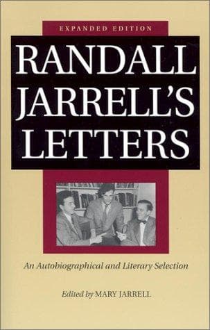 Tapa de Randall Jarrell's Letters
