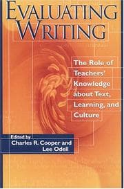 Tapa de Evaluating writing
