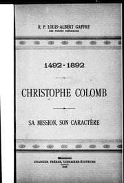 Tapa de Christophe Colomb