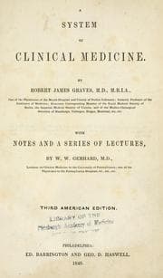 Tapa de A system of clinical medicine