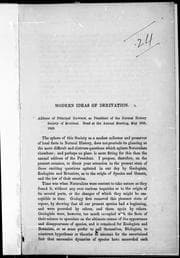 Tapa de Modern ideas of derivation