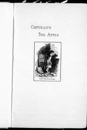 Tapa de The Attis of Caius Valerius Catullus