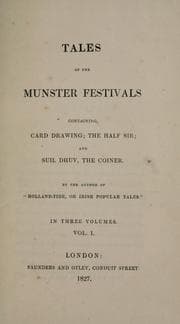 Tapa de Tales of the Munster festivals