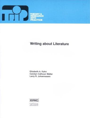 Tapa de Writing about literature