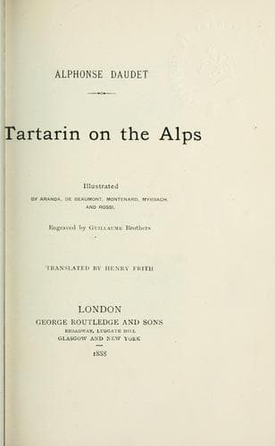 Tapa de Tartarin on the Alps.