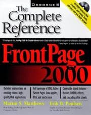 Tapa de FrontPage 2000