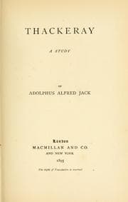 Tapa de Thackeray