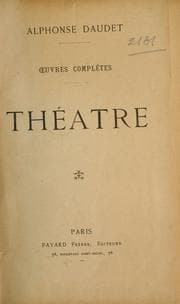 Tapa de Théatre
