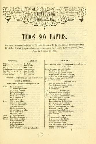 Tapa de Todos son raptos