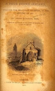 Tapa de A tour round Ireland, through the sea-coast counties, in the autumn of 1835