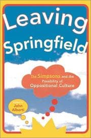 Tapa de Leaving Springfield