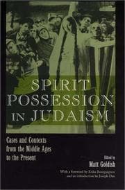 Tapa de Spirit Possession in Judaism