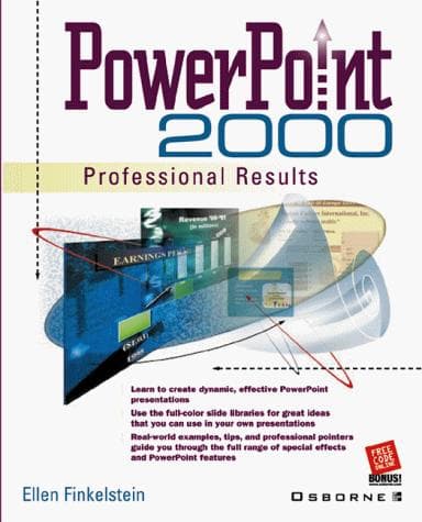 Tapa de PowerPoint 2000 Professional Results