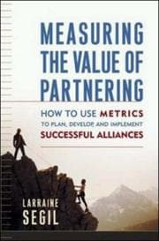 Tapa de Measuring the Value of Partnering