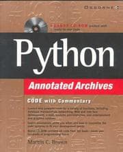 Tapa de Python annotated archives