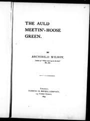 Tapa de The auld meetin'-hoose green