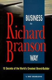 Tapa de Business the Richard Branson Way