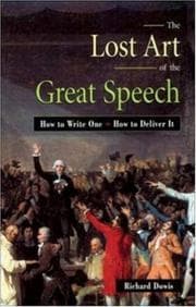 Tapa de The Lost Art of the Great Speech