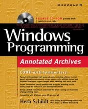 Tapa de Windows Programming Annotated Archives