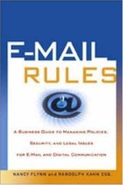 Tapa de E-Mail Rules