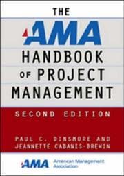 Tapa de The AMA handbook of project management